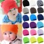 VVAKIND - Warm Cotton Baby Hat Toddler Candy Color Lovely Beanies Beanies Streak